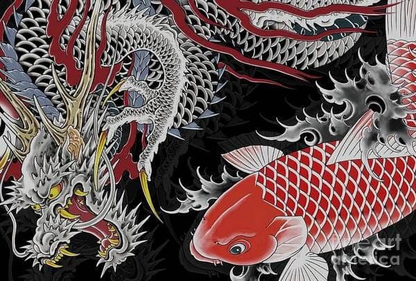The Koi and The Dragon